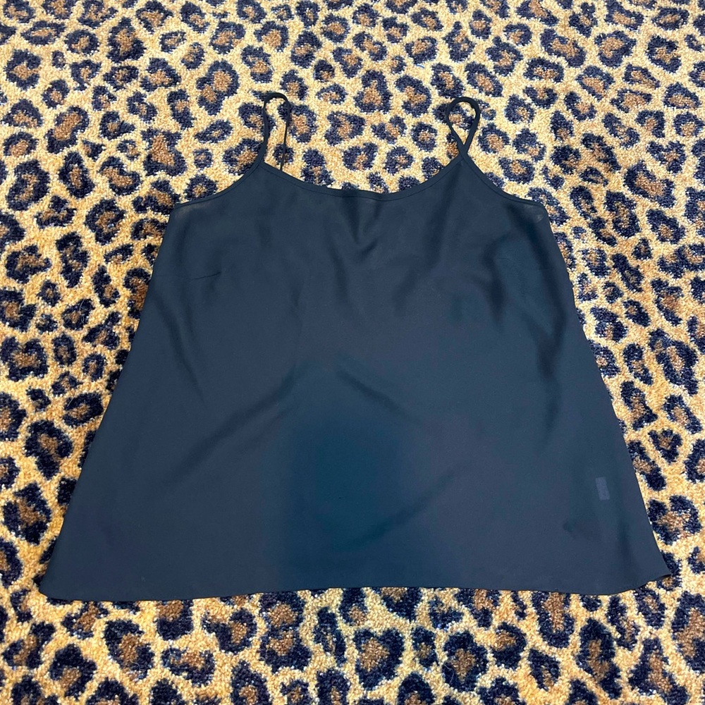 Sheer Black Tank Top